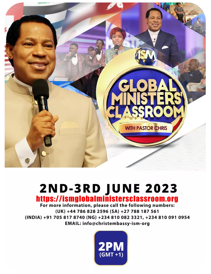 Global Ministers Classroom With Pastor Chris Oyakhilome