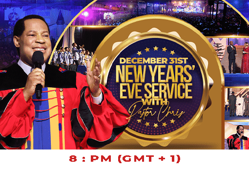 December 31st New Year Eve Service with Pastor Chris