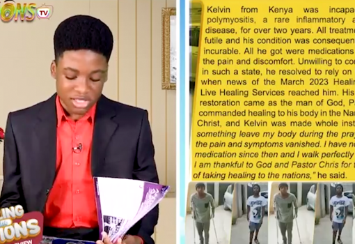 Healed from polymyositis