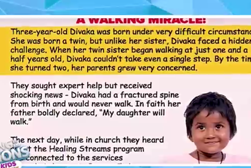 A walking Miracle