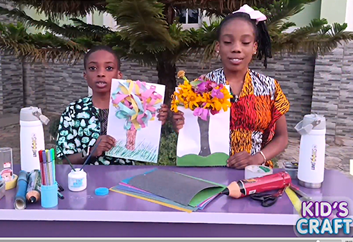 Flower - Kid`s Craft | Lovetoons TV