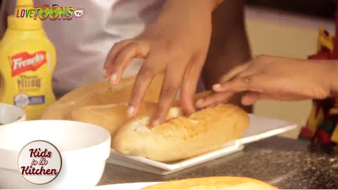 Perfect Hot Dog with a fruit drink