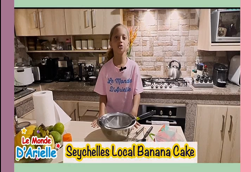 Seychelles Local Banana Cake
