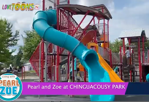 Pearl and Zoe at Chinguacousy Park