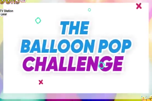 The balloon pop challenge