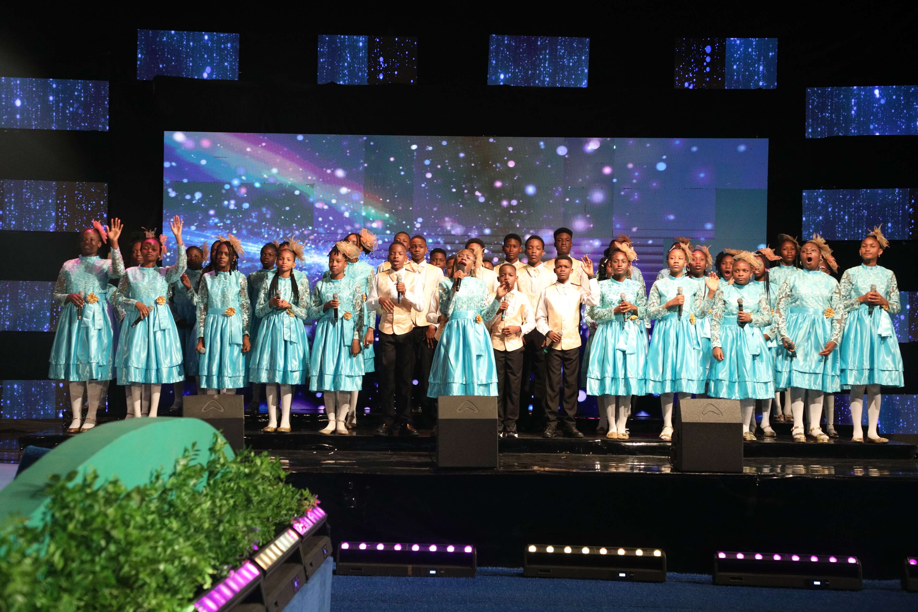 Children celebrating at GKCPC