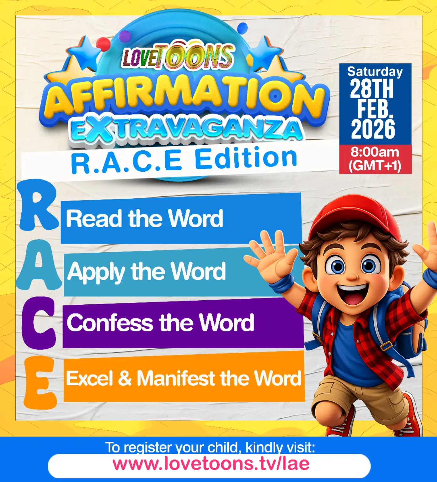 Lovetoons affirmation extravaganza